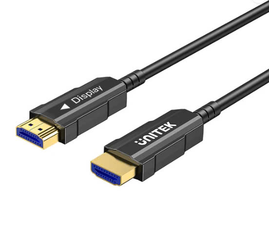 Cáp HDMI 2.0 unitek sợi quang dài 20m unitek C11072BK-20M hỗ trợ 4K, 60Hz